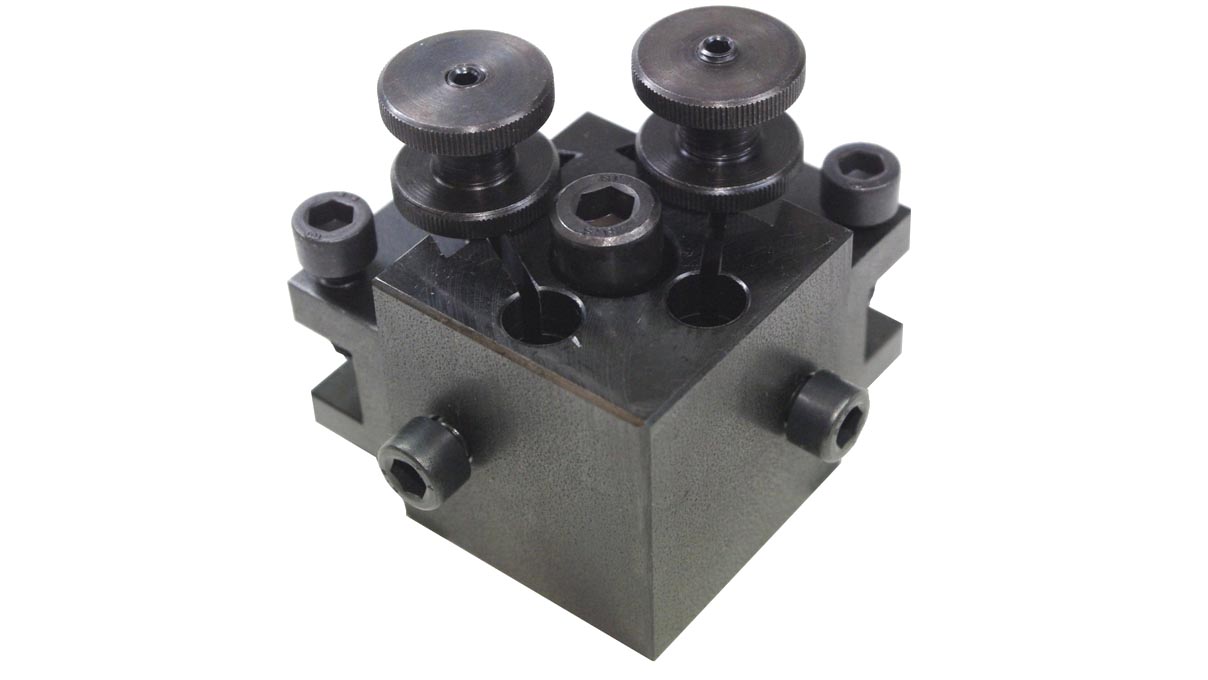 Proxxon Porte-outils multiples, porte-outils à changement rapide pour tour PD250/E