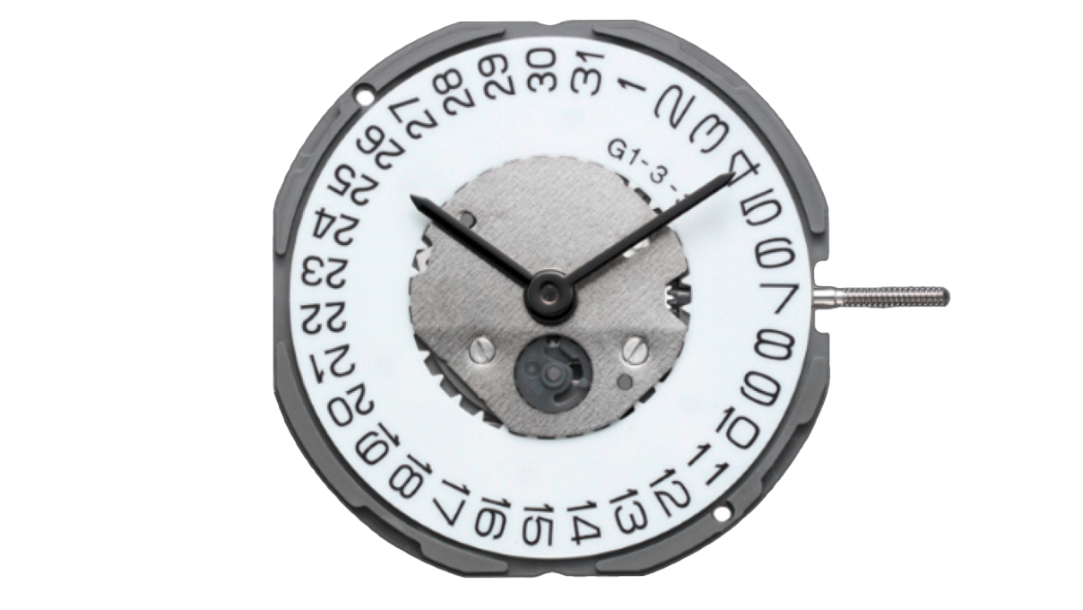 Mvt. Miyota GM17 10 1/2''' DATE3 NO SC Quartz (364 | SR621SW)