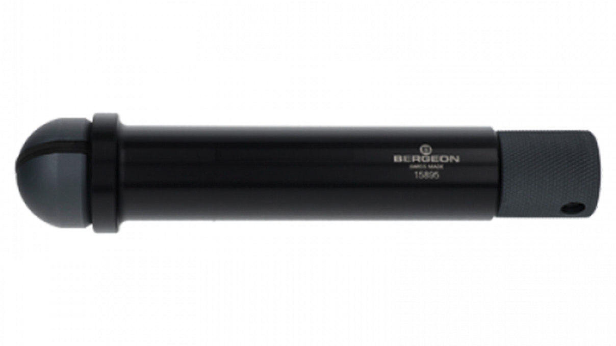 Bergeon 15895 Étau de serrage, aluminium anodisé, ouverture 0 - 10 mm