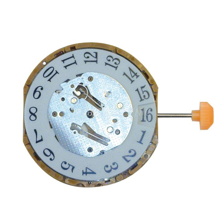 Mvt. Miyota GP01 12''' DATE3 SC BIG DATE RETRO DUAL TIME Quartz (371 | SR920SW)