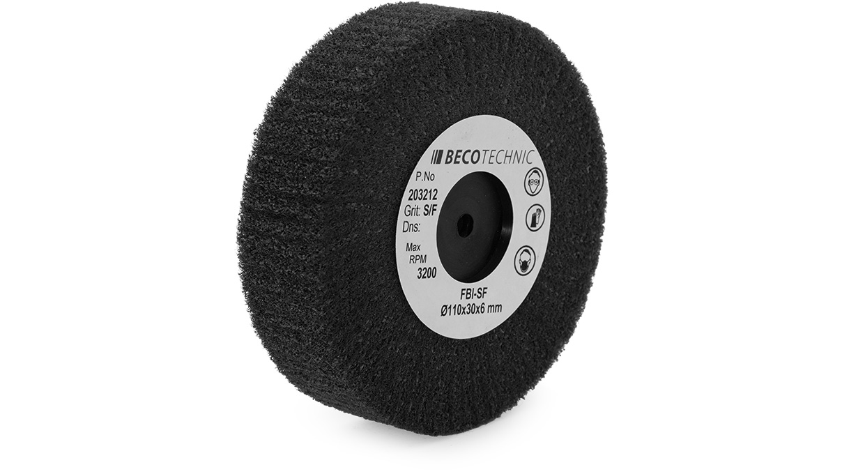 Satiflex disque abrasif fin Ø 110 x 30 x 6 mm carbure de silicium
