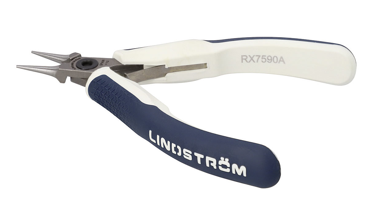 Lindström RX7590A Pince ronde de précision, longueur 146,5 mm