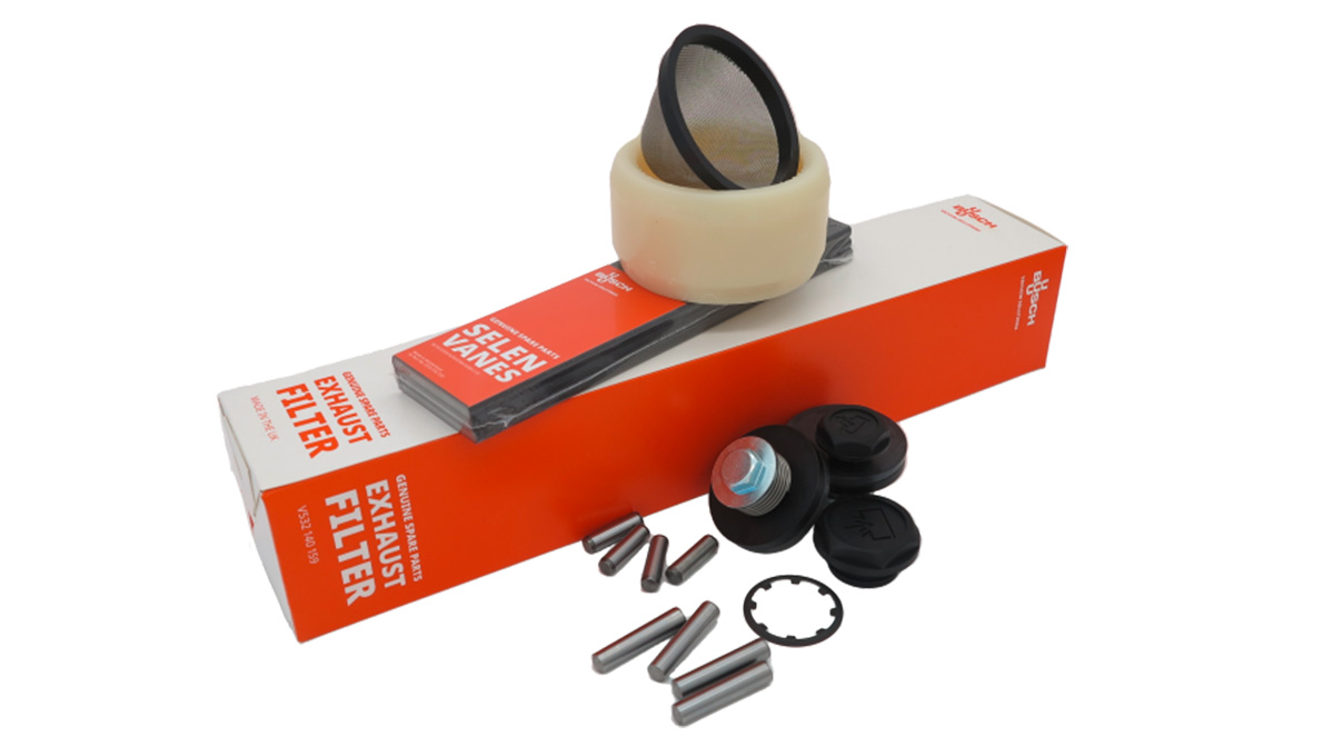 Kit d'entretien pour pompe de vide Mink MV 0080