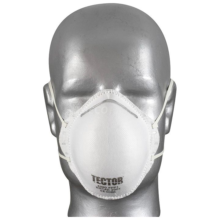 Masque respiratoire FFP1, sans soupape expiratoire, EN 149 2001