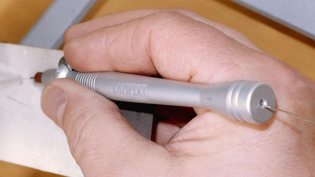 Lampert Wire Pen, préparateur de fil de soudage, avec roulette