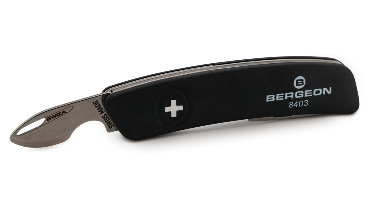 Bergeon 8403 outil multifonctionnel, couteau ouvre-boîte et outil pour barrettes