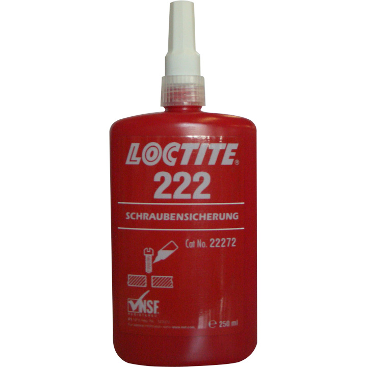 Loctite 222 freinage des filetages, 250 ml