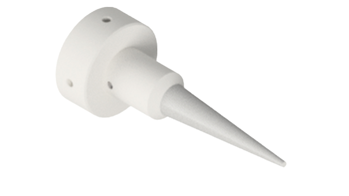 Queue de rat monobloc pour machines Crevoisier (M12), diamètre conique Ø 4 à 20 mm, longueur 90 mm