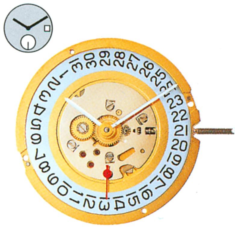 Mvt. Ronda 1019 11 1/2``` SS DATE3 Quartz (341)