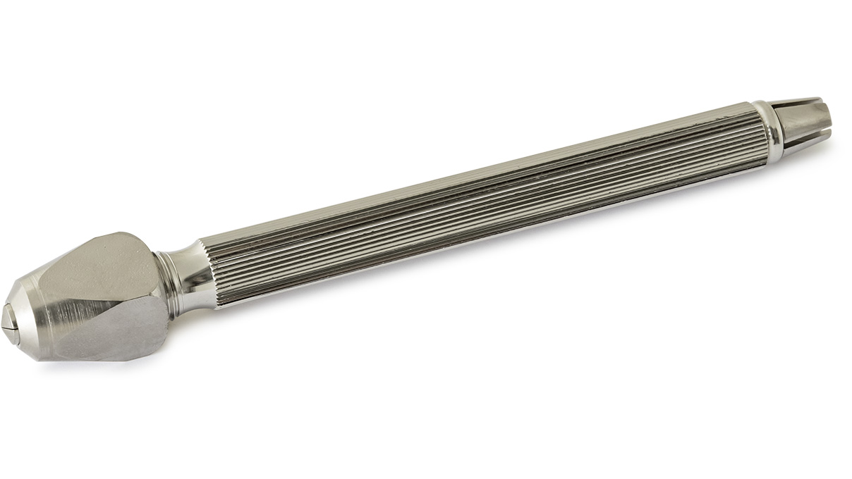 Bergeon 1842-18B Mandrin, tête carrée, longueur 80 mm