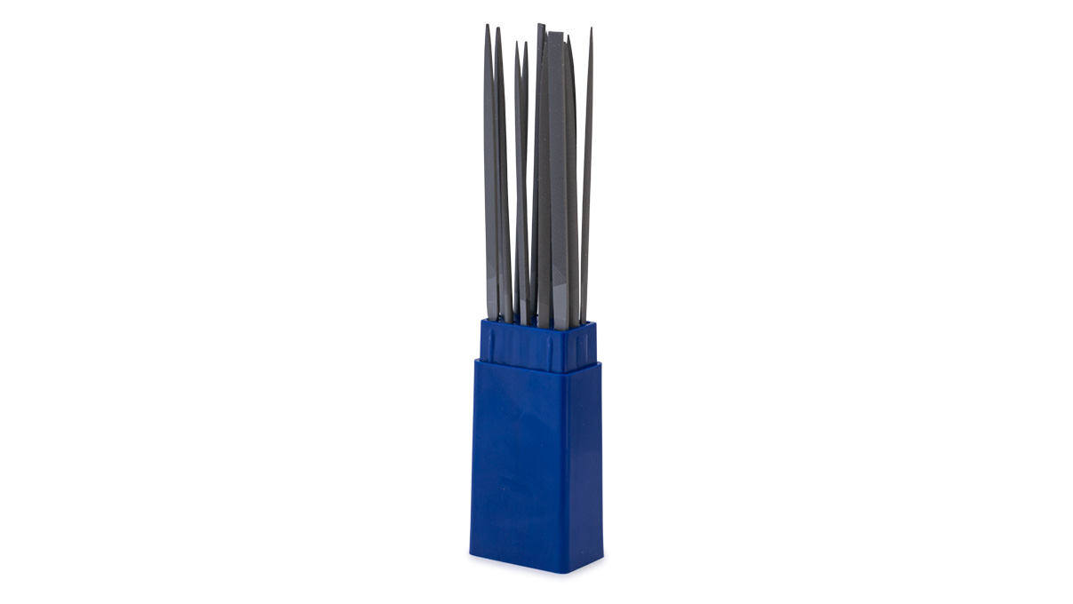 Bergeon 502-2493-2 jeu de limes aiguilles, 12 pièces