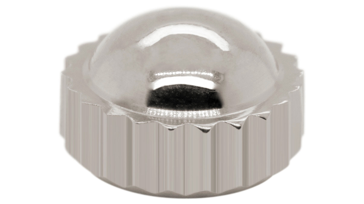 Couronne Domed 920 D, acier inoxydable, Ø 5,0, Tubu 2,5, filetage 0,9, étanche