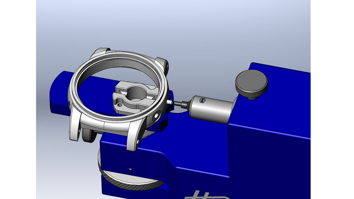 Horia Outil multifonctionnel AMF 2015-40, kit d'horloger comprenant une table, un support en cuir et une plaque de
support