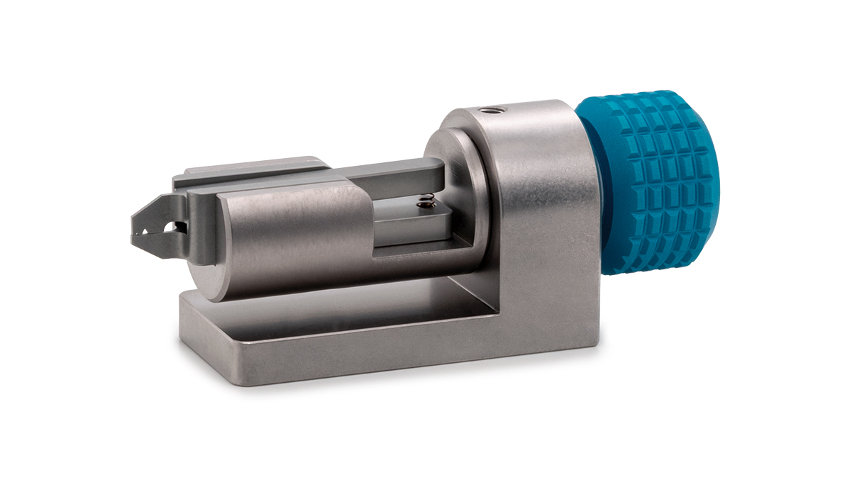 Porte-pièce de précision avec micro-pince, rotatif et indexé