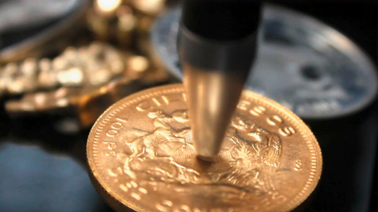 GoldScreenPen, appareil de contrôle de l'authenticité des métaux précieux