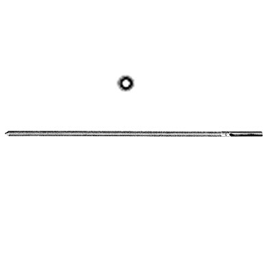 Dick lime de précision, coulisse ronde, 100 mm, taille 3, épaisseur 1,6 mm