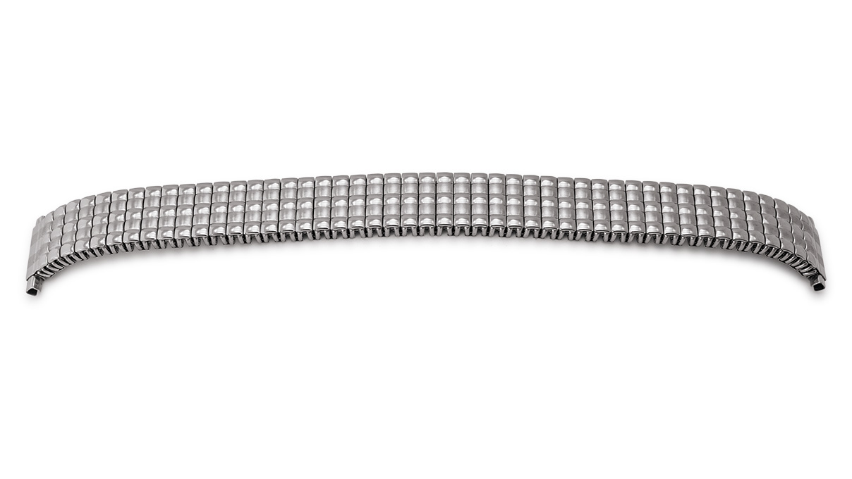 Bracelet de montre Flex, acier inoxydable, largeur 14 mm, cornes 14 - 16 mm, longueur 155 mm