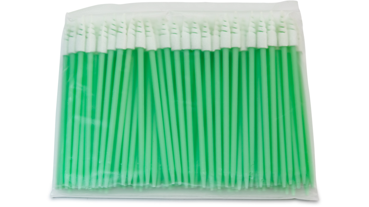 Bergeon 7007-11 Bâtonnets de nettoyage, tête Ø 3,5 x 17 mm, mousse de polyuréthane, longueur 65 mm,
500 pièces