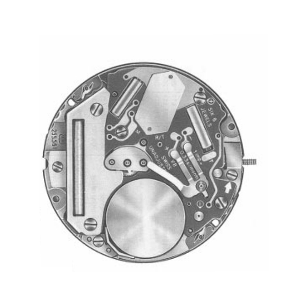 Mvt. ETA 255.511 H0 10 1/2''' DATE3 SC Quartz (373 | SR916SW)