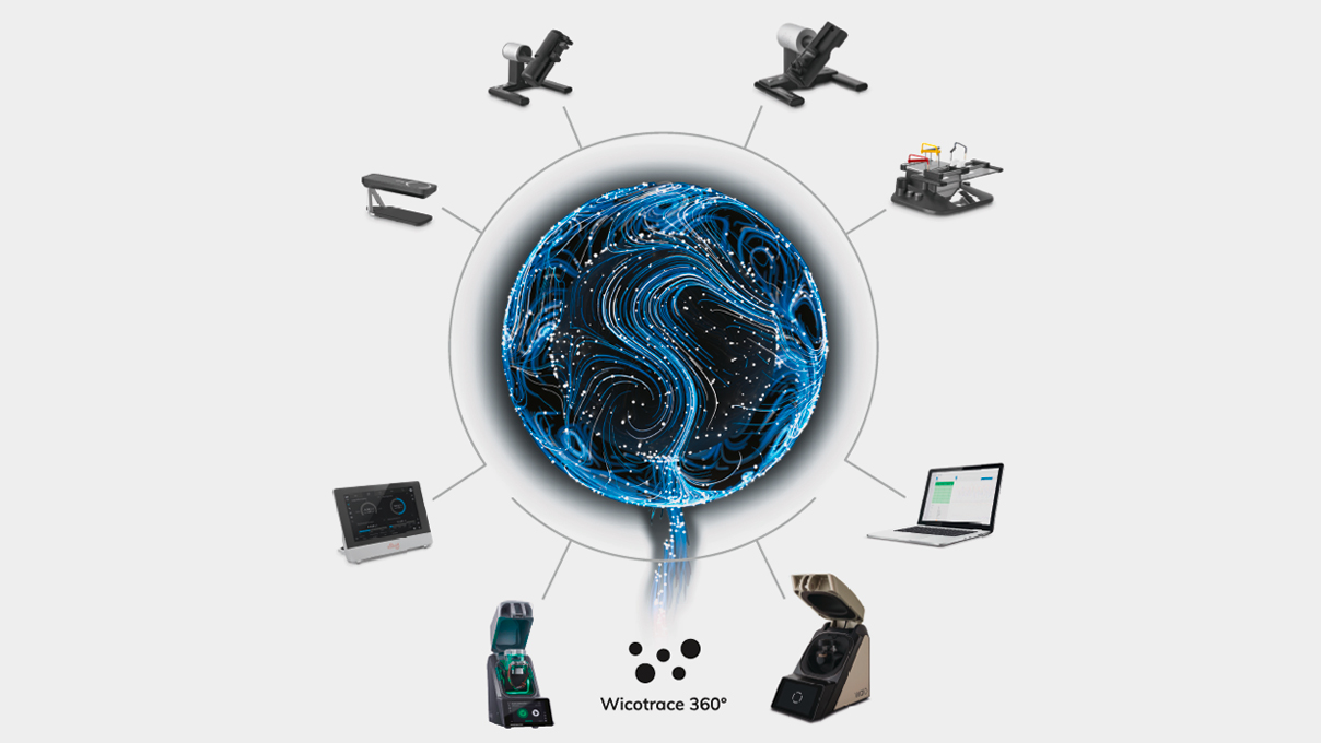 Witschi Wicotrace 360°, gestion centralisée et mondiale des paramètres et des résultats