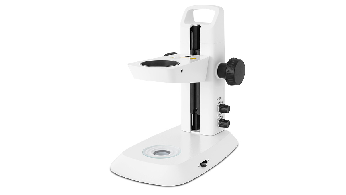 Statif Zeiss C EDU avec éclairage en diascopie sur fond clair et fond noir, 2 USBC-Ports (In & Out)