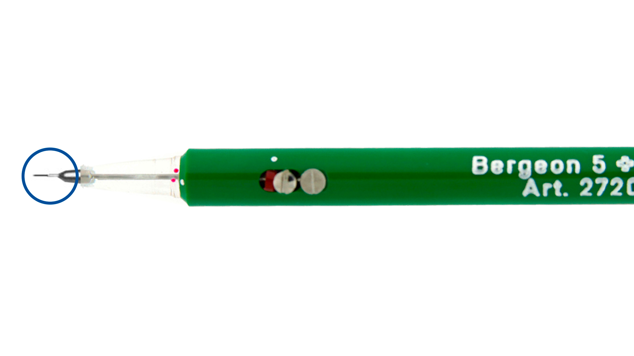 Bergeon 2720-P aiguille pour l'huileur automatique 2720-5 (vert)
