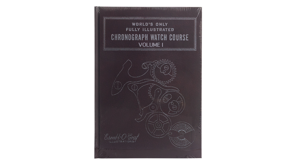 Livre spécialisé Chronograph Watch Course, 4 volumes, langue anglaise