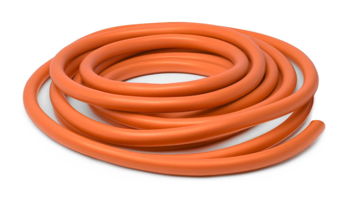 Tuyau de gaz propane, DIN 2017 PS, 6,3 mm, 1 mètre de long