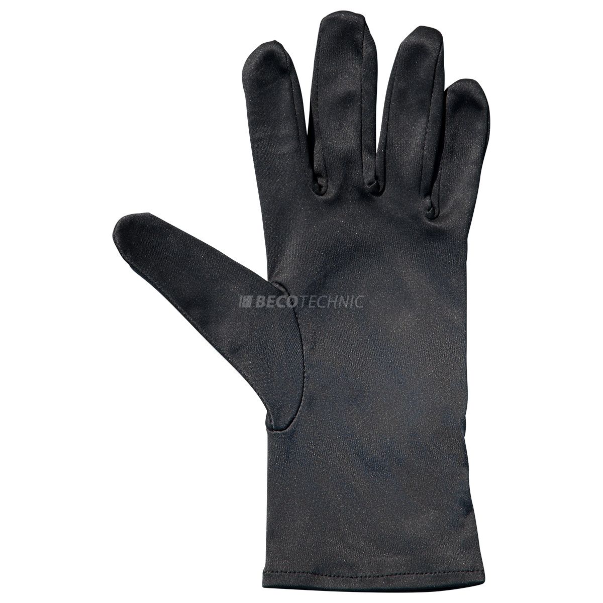 Gants microfibre Haute Couture, noir, taille XXL
