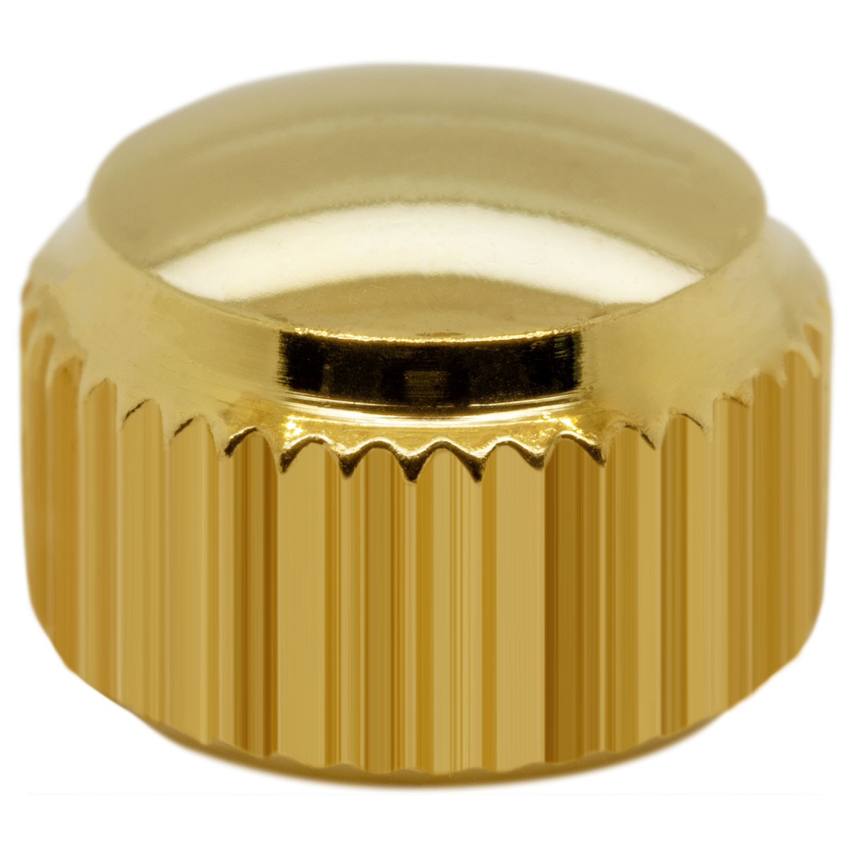 Couronne pour les montres de plongée 919 DO, 3 microns jaune, hauteur 5,5, Ø 8,0, tubus 2,5, filetage 0,9, étanche, 2 joints toriques
