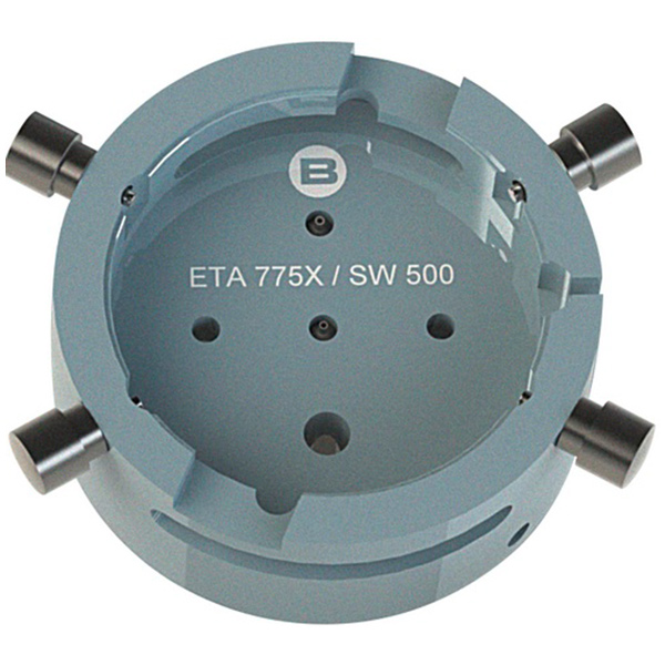 Bergeon 7100-ETA-775X, Porte-pièce, Aluminium anodisé, 13 1/4'''