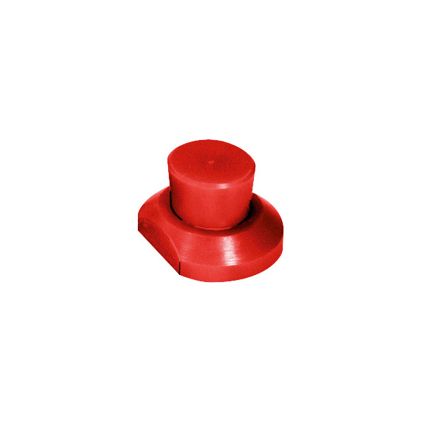 Bergeon 5685-A Chien en PVC rouge, pour le grand etau Bergeon