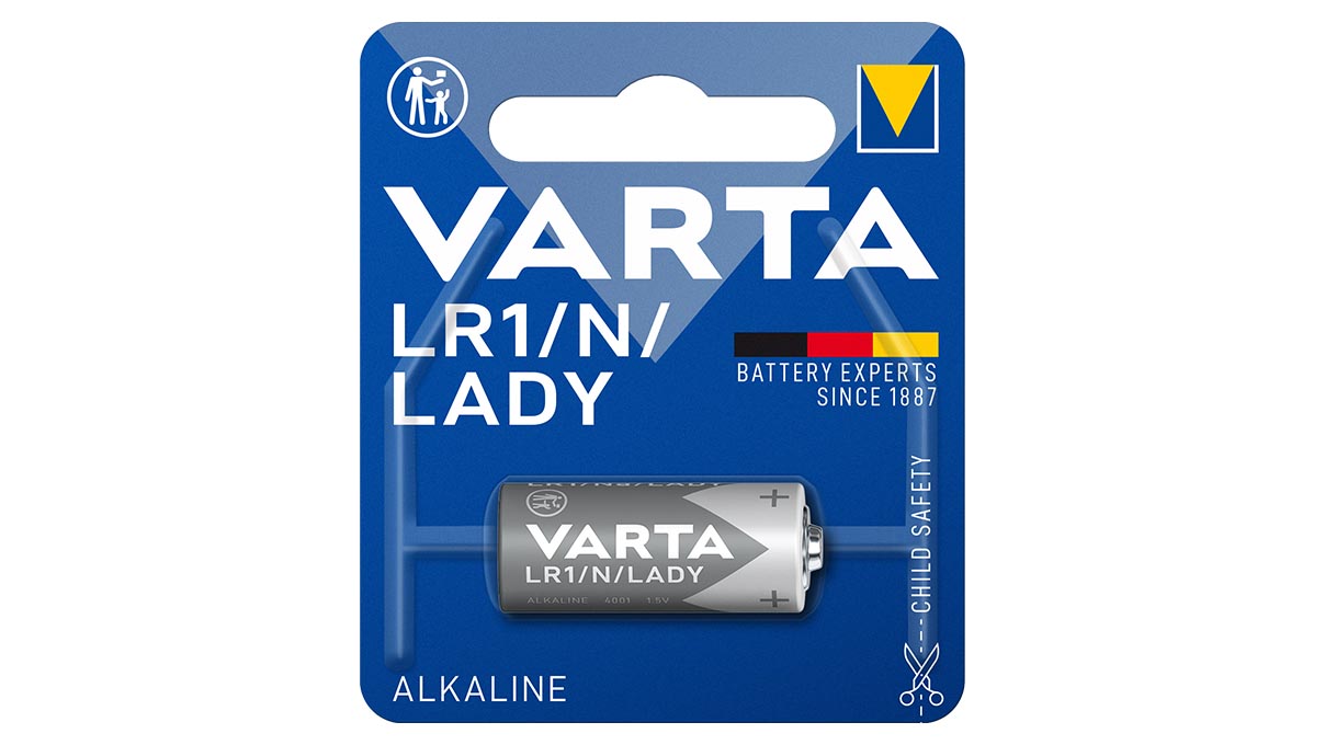 Varta 4001 Alkaline Special Piles 1,5V (LR1, Lady, N)