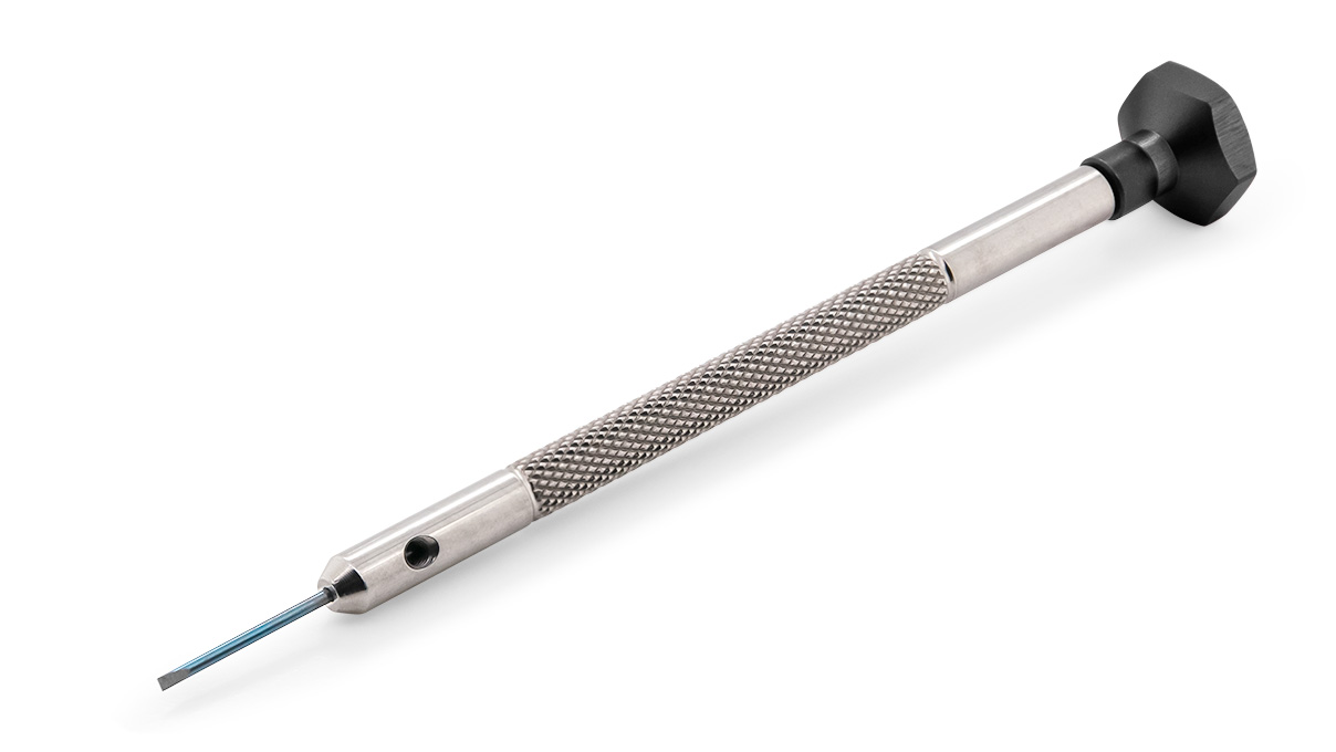 VOH tournevis, mèche 1 mm, noir