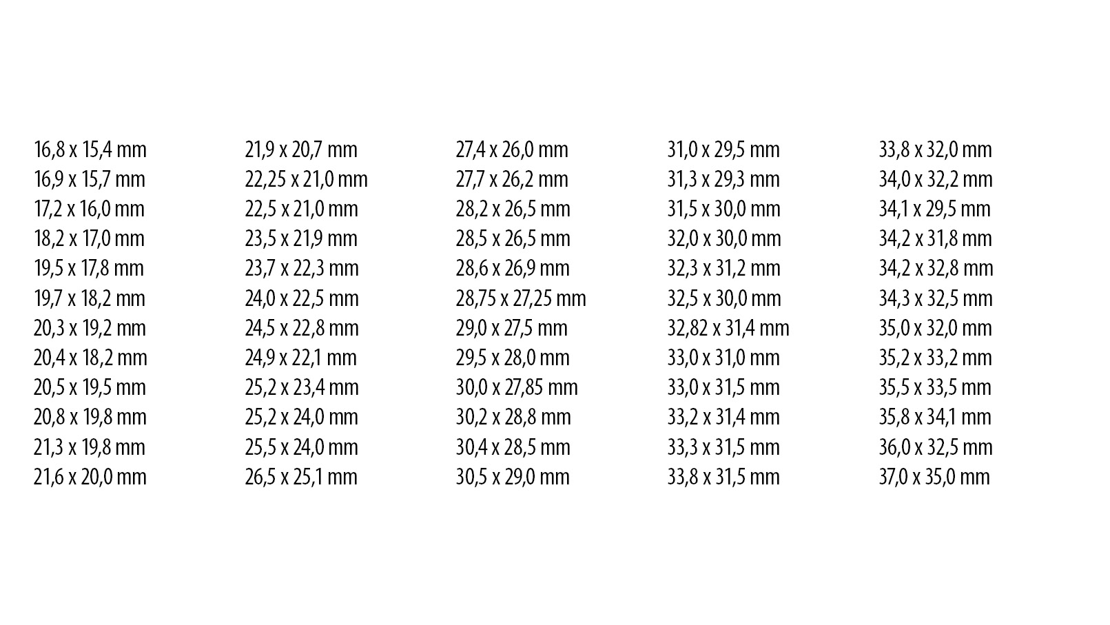 Assortiment de joints plats, 60 sachets de 2 pièces chacun, Ø 16,8 - 37 mm, 120 pièces