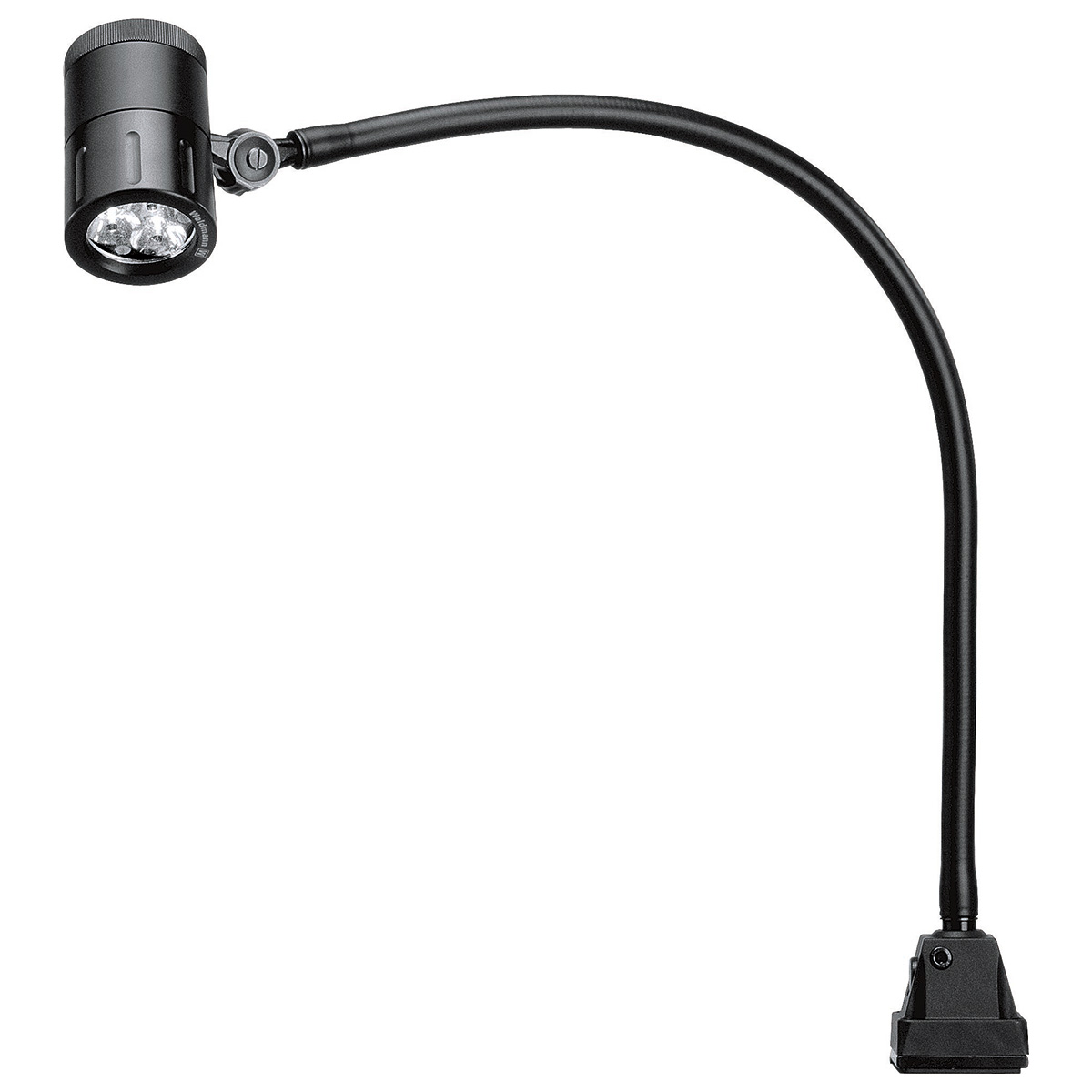 Waldmann eclairage LED pour machine MCTFL 3 N boîte/tringlerie aluminium anodisé couleur noir 7 watt, Flood
avec angle de projection de 40