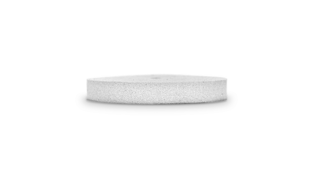 Polierer Universal, weiß, Rad, Ø 22 x 3 mm, weich, Korn grob