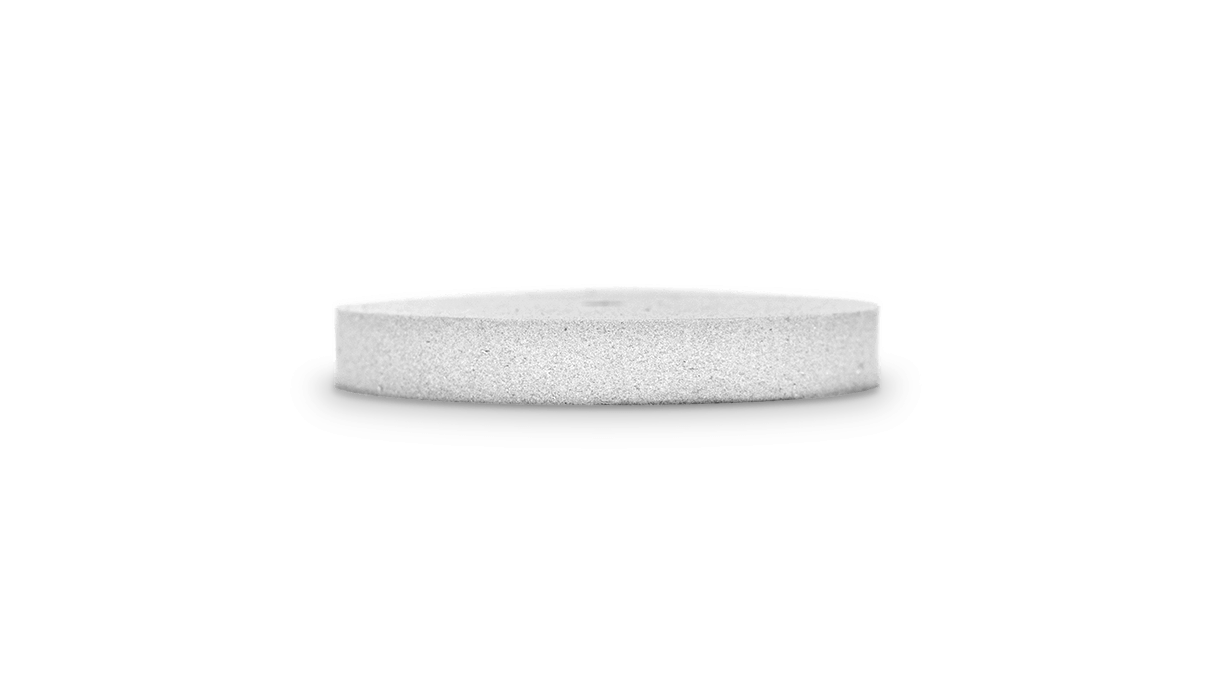 Polissoir Universal, blanc, roue, Ø 22 x 3 mm, souple, grain grossier