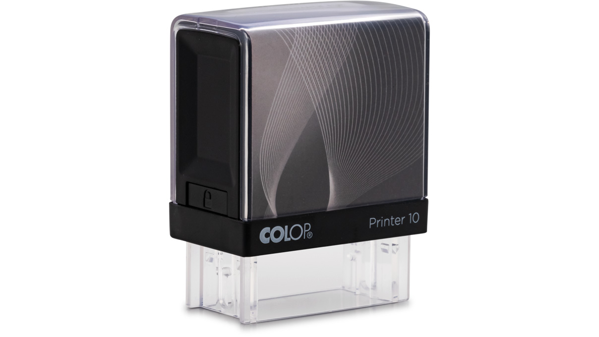 Tampon encreur automatique, auto-encreur « Keine Garantie für Wasserdichtigkeit »