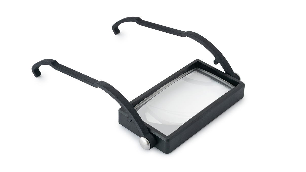 Waldmann loupe pour luminaires LED Taneo, 100,5 x 50,5 mm, 4 dpt