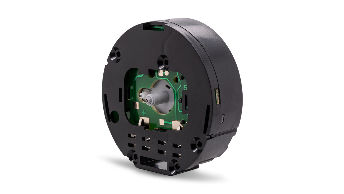 Mini-Mouvement quartz W 130, rond, 53 mm, fixation centrale, seconde centrale, HCA 7,1 mm