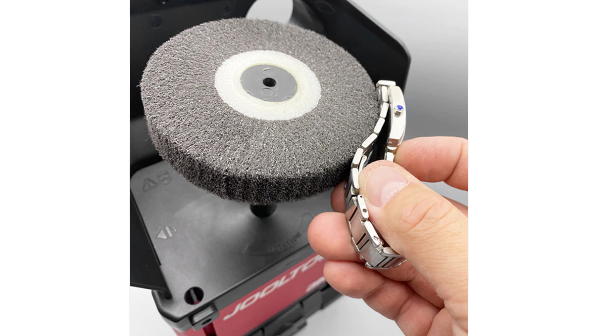 Brosse à dépolir Jooltool pour montres, moyenne / grosse, Ø 110 mm