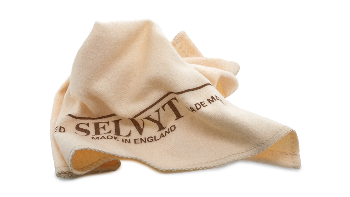 Selvyt Chiffon d’entretien, blanc naturel, 35 x 35 cm