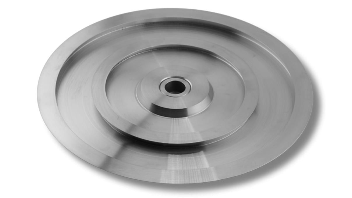 Micromecalp Disque à double queue d'aronde, acier inoxydable, Ø 240 mm