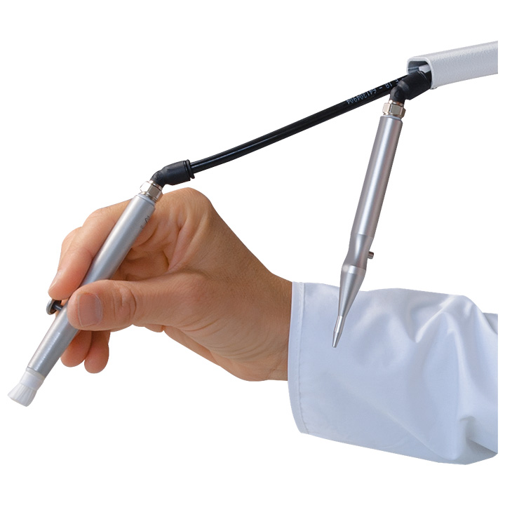 VOH air-vide de distribution, système complet pour la table de travail 60 cm, blanc