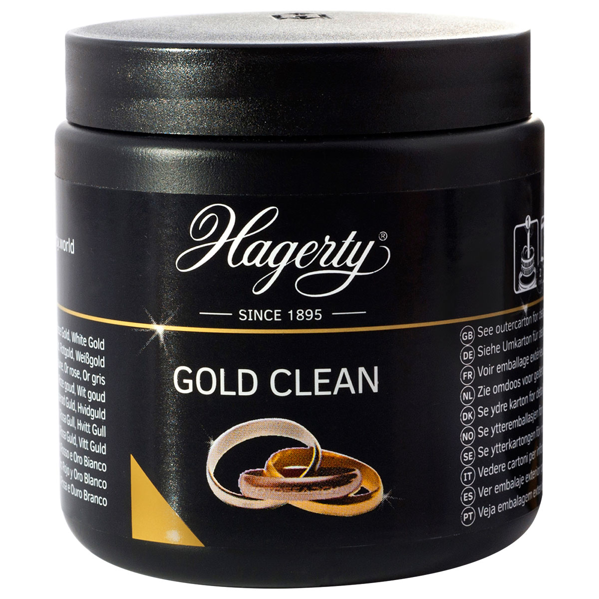 Hagerty Gold Clean, bain d'immersion pour l'or, 170 ml