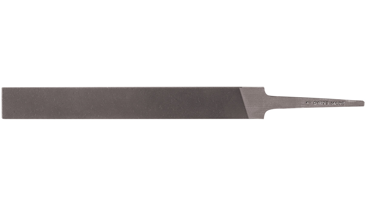 Vallorbe lime de précision, plate à main, 150 mm, taille 00
