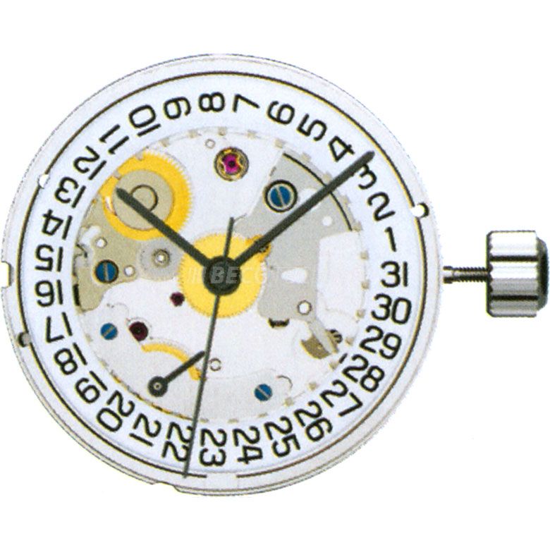 Mvt. ETA 2897 11 1/2''' SC DATE3 MECH AUT POWER/GANGRESERVE