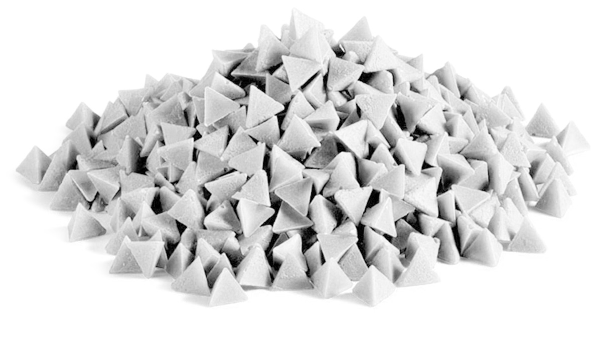 Abrasifs PX 10, plastique, forme pyramidale, fine, 2 kg