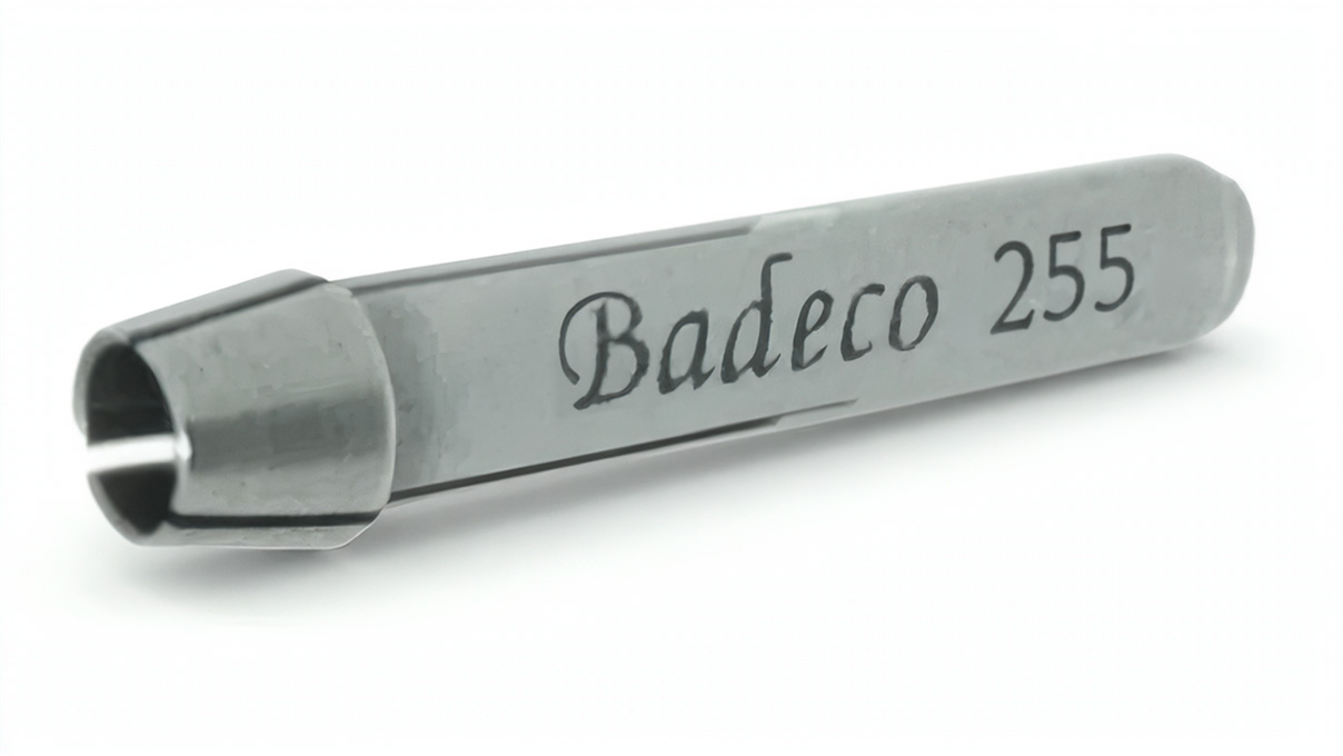 Badeco pince de serrage pour pièces à main à pince interchangeable, Ø 2,55 mm
